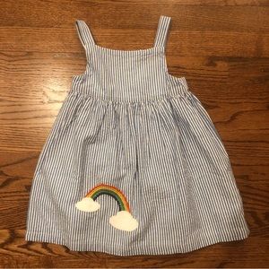 NWOT | Frugi | Seersucker Rainbow Dress